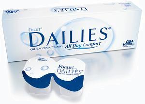 Daily contact lenses